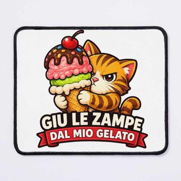 Item preview, Giù Le Zampe Dal Mio Gelato Gatto Divertente designed and sold by styledigital.