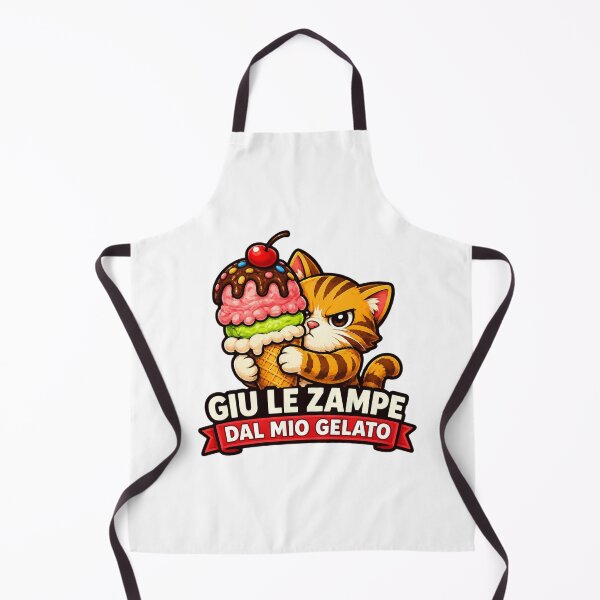 Artikelvorschau, Giù Le Zampe Dal Mio Gelato Gatto Divertente entworfen und verkauft von styledigital.