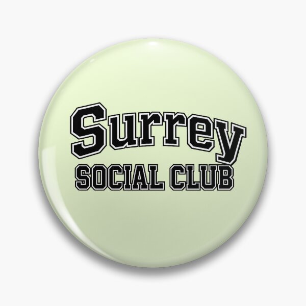 Item preview, Surrey Social Club | Varsity College Style Typography designed and sold by ThatSurreyLife.
