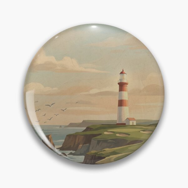 Item preview, Cape Wickham Golf Course 1950's Travel Style Artwork designed and sold by point nine studio.