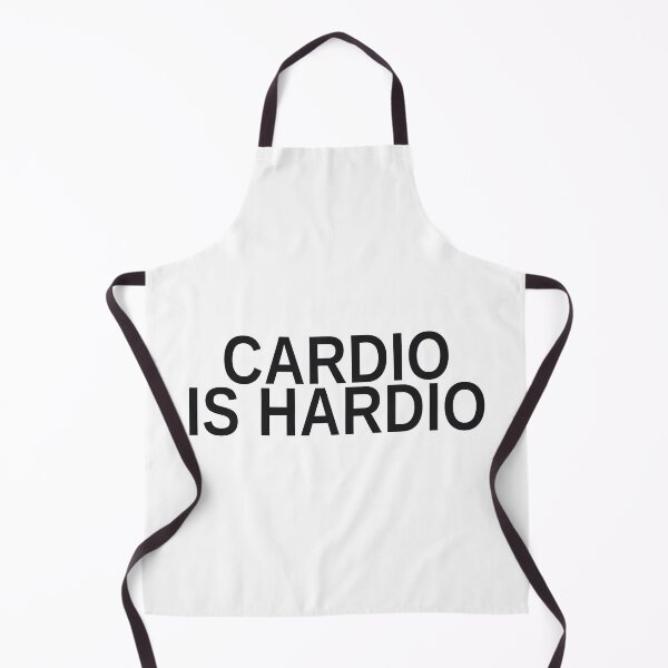 Item preview, Cardio Is Hardio Funny Gym Workout Tee designed and sold by 7Four1 Designs.