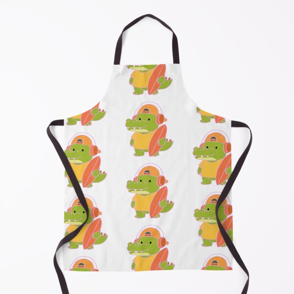 Item preview, surfing croco designed and sold by Vivarium-shop.