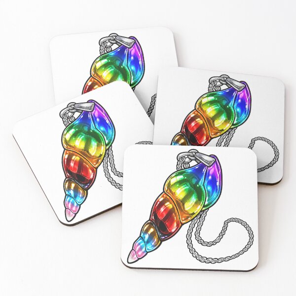 Item preview, Pride Mermaid's Pendant (Stardew Valley) designed and sold by sno4wy.