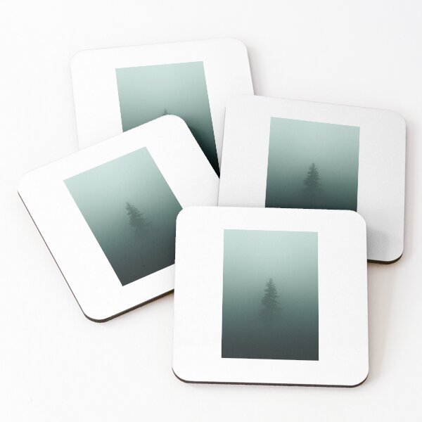 Item preview, Emerald Mist Tree | Minimalist Forest Wall Art for Modern Interiors designed and sold by VeloraNature.