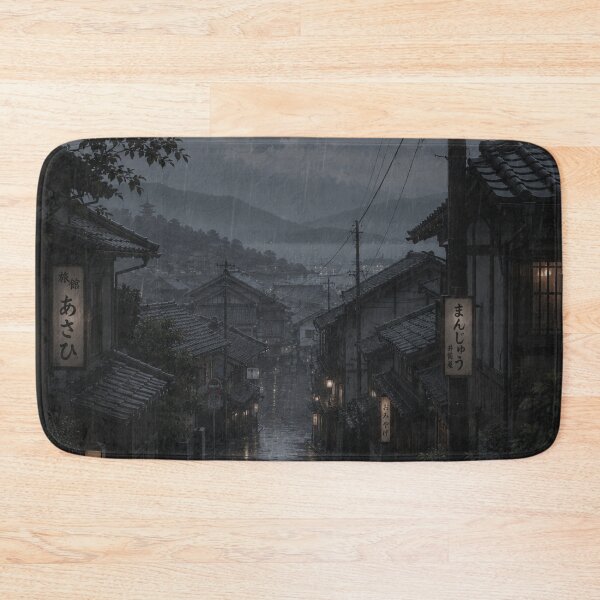 Item preview, Rainy Night in Japanese Street designed and sold by 0606PM.