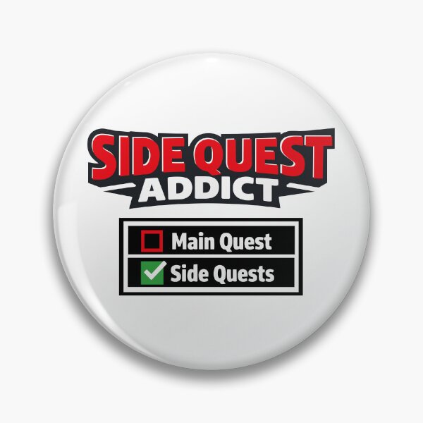 Item preview, Video Game - Side Quests designed and sold by CosmicTornado.