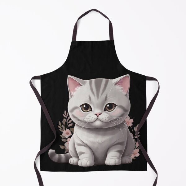 Item preview, Cute little kitten in pastel colors and flowers. designed and sold by NewtBoo.