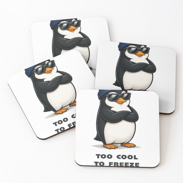 Item preview, Too Cool To Freeze Penguin designed and sold by vladvin.