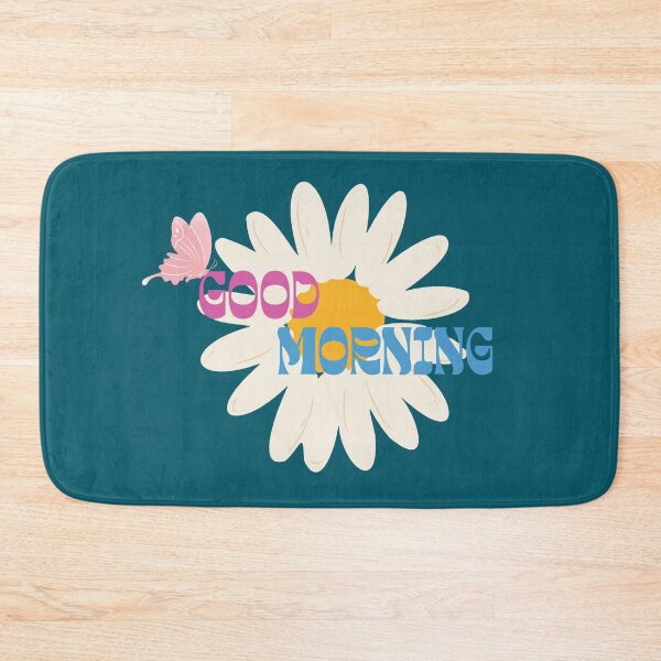 Item preview, Retro Daisy Good Morning Butterfly Graphic designed and sold by SeJaa.