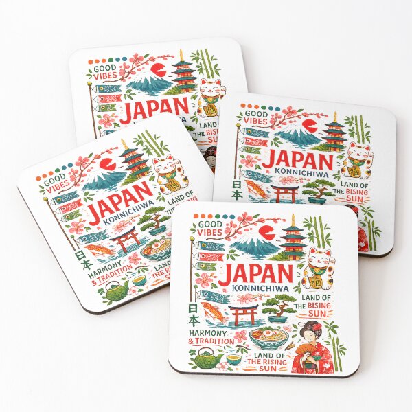 Item preview, Japan Travel Collage Illustration | Wander Postcards Collection designed and sold by Islabonita..