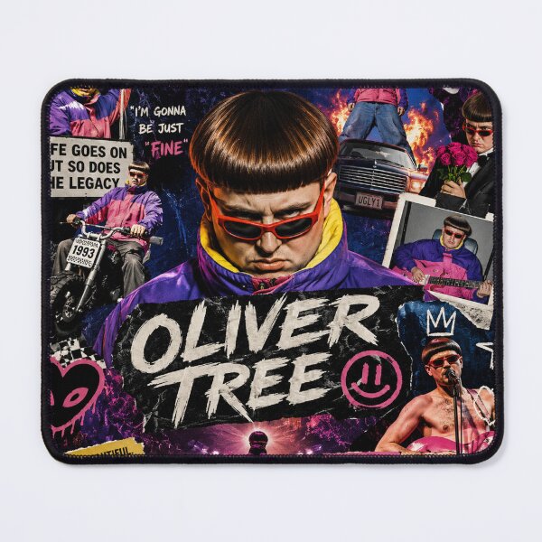 Item preview, Oliver Tree Retro Collage Graphic - Life Goes On Tribute designed and sold by Expats Studio.