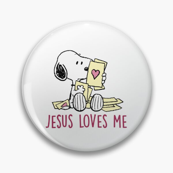 Item preview, Jesus Loves Me Cute Puppy Letter Love Faith Christian Classic T-Shirt designed and sold by ZWITABLDIYA.