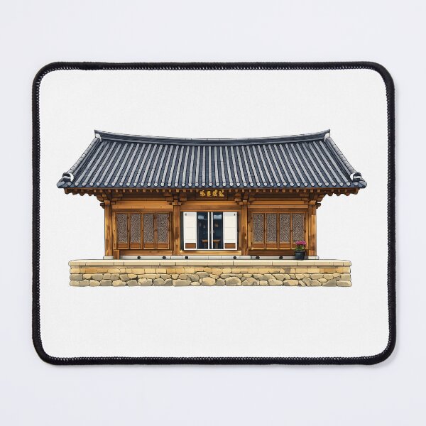 Item preview, Photonuri Beautiful Korean Temple Traditional Hanok House Art designed and sold by photonuri.