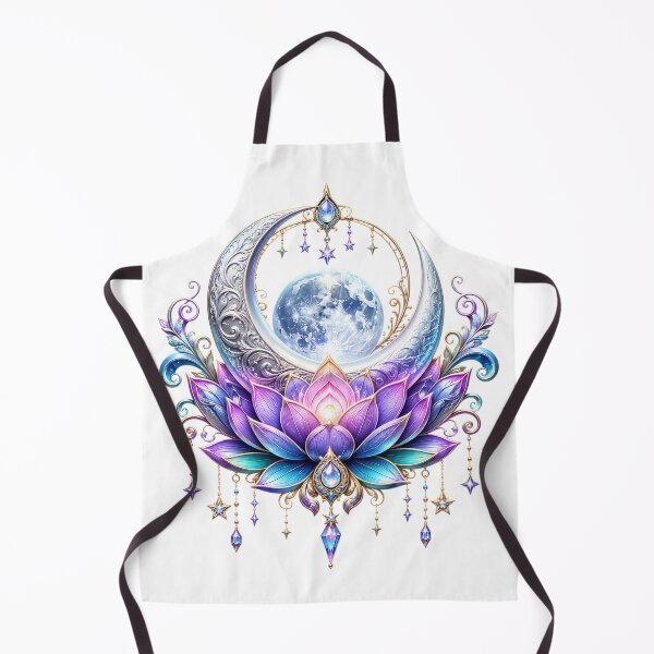 Item preview, Lunar Lotus Crescent designed and sold by syotos-ai.