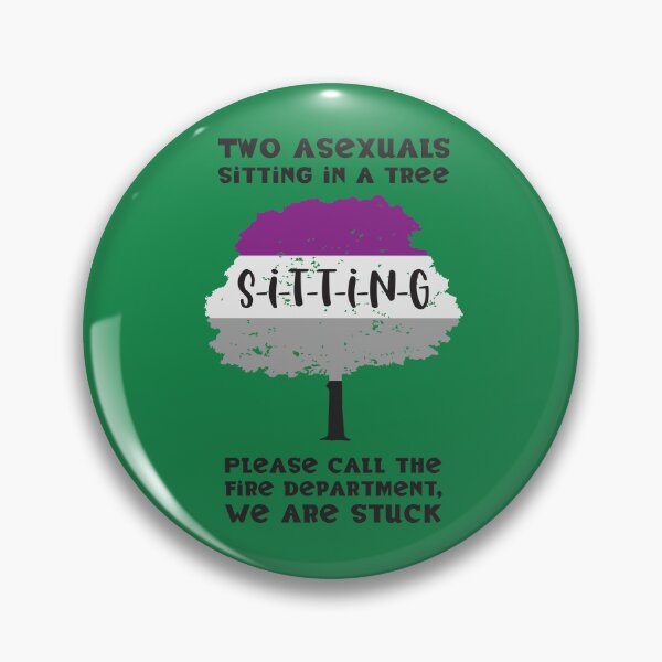 Item preview, Two Asexuals Sitting in a Tree designed and sold by Karen's Creations.