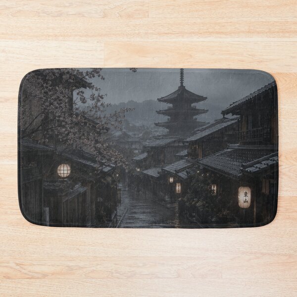 Item preview, Rainy Night in Ancient Japanese Street designed and sold by 0606PM.