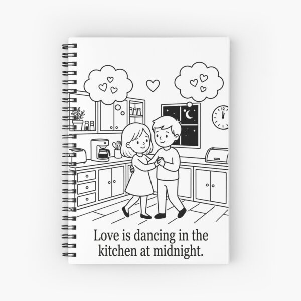Item preview, Love Is Dancing In The Kitchen At Midnight designed and sold by mtltpz.