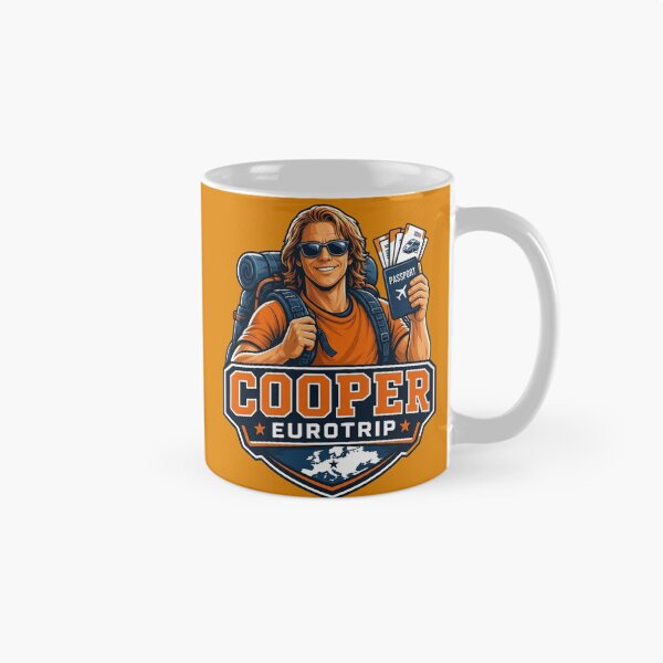 Item preview, Cooper Eurotrip Backpacking Classic Retro Design designed and sold by killem667.
