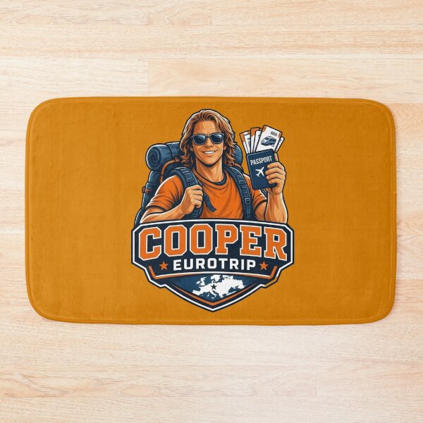 Item preview, Cooper Eurotrip Backpacking Classic Retro Design designed and sold by killem667.