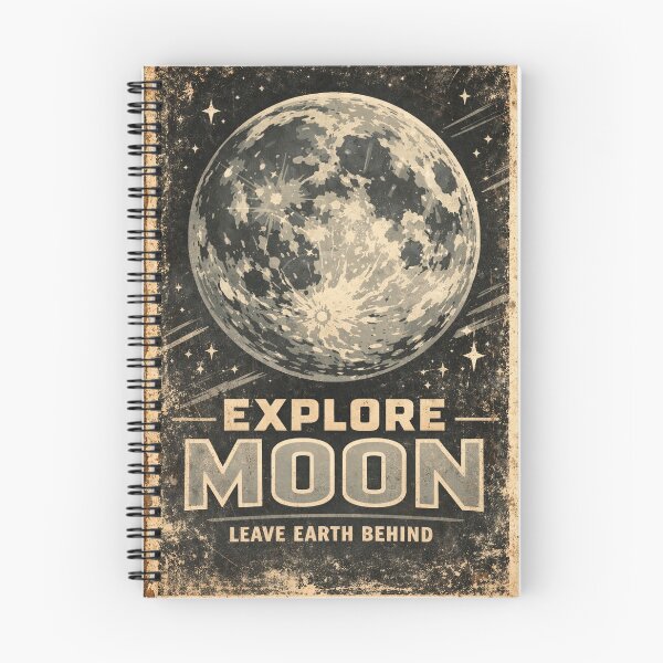 Item preview, Explore to Moon  designed and sold by Misterplankton.