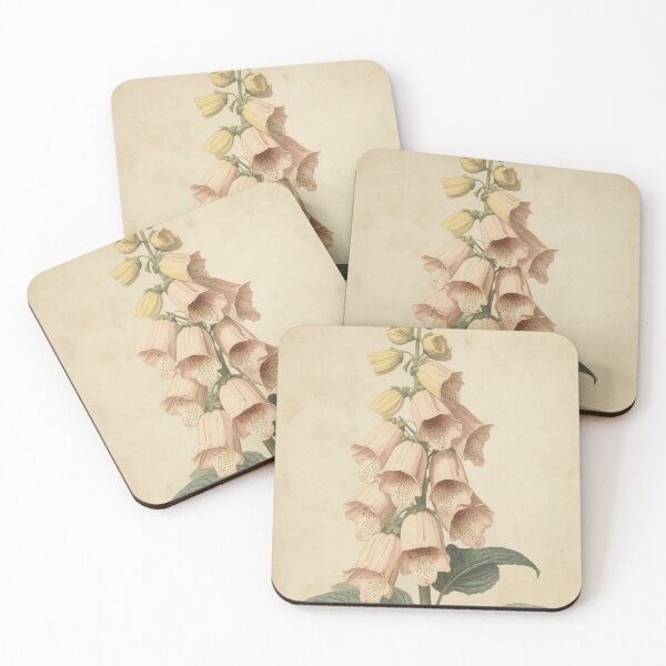 Item preview, Vintage Foxglove Botanical Illustration | Cottage Garden Floral Artwork designed and sold by ThatSurreyLife.