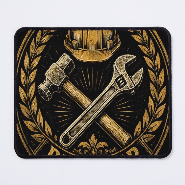 Item preview, Builder Vintage Badge Shirt | Construction Worker Gift Tee designed and sold by SunnyDesign82.