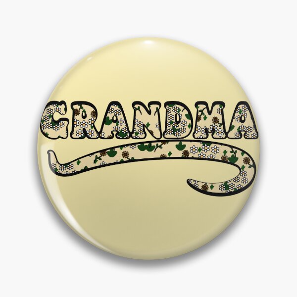 Item preview, Vintage Retro Grandma Floral Aesthetic Cute Grandmother designed and sold by ThiagoSDantas.