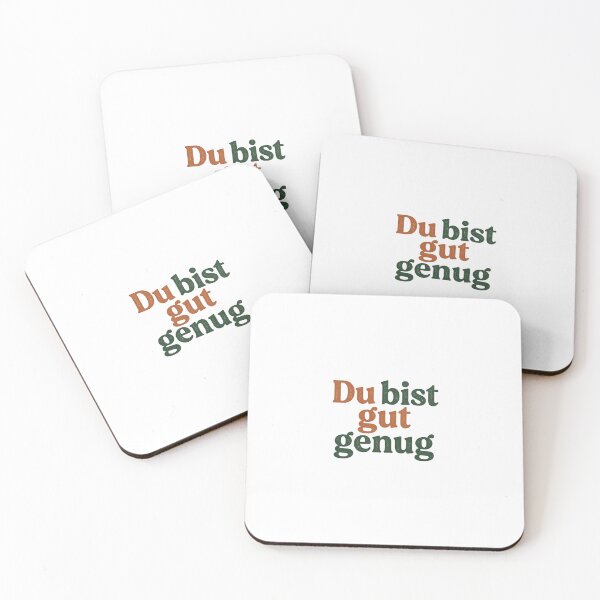 Artikelvorschau, Du Bist Gut Genug - Deutsche trendästhetische Typografie entworfen und verkauft von MCUL.