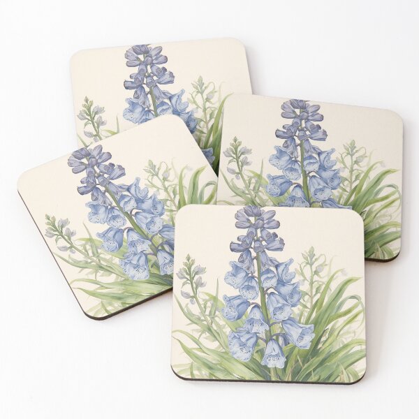 Item preview, Vintage Bluebell Botanical Illustration | Woodland Wildflower Artwork designed and sold by ThatSurreyLife.