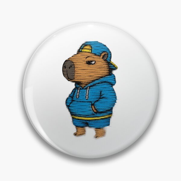Item preview, capybara wearing a tracksuit designed and sold by ArtyStocks.