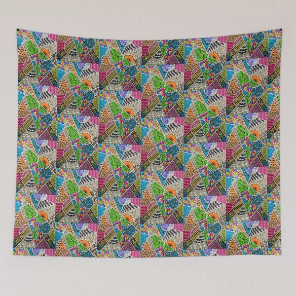 Item preview, Zen tangle abstract  designed and sold by Fred  Terpe.