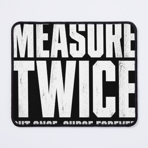 Item preview, Measure Twice Cut Once Funny Carpenter Shirt | Builder Humor Tee designed and sold by SunnyDesign82.