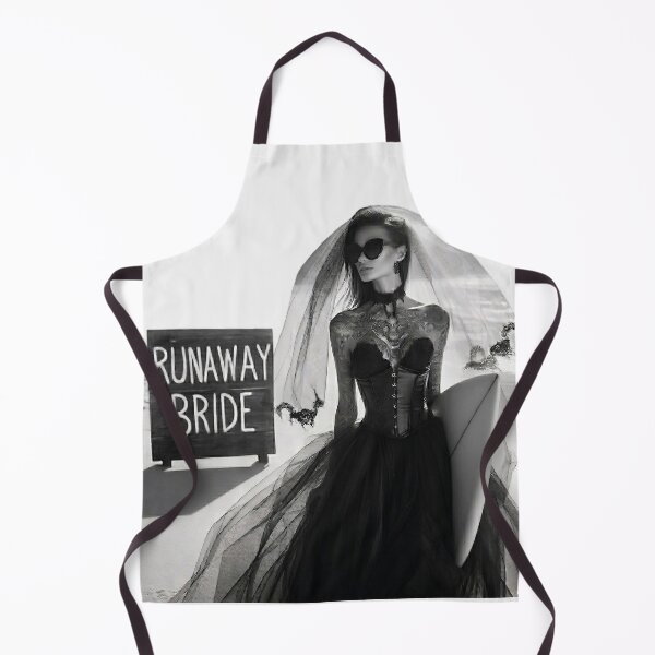 Item preview, Gothic Bachelorette Party Bride Signboard designed and sold by Voodoo Store Paranormal Collections.