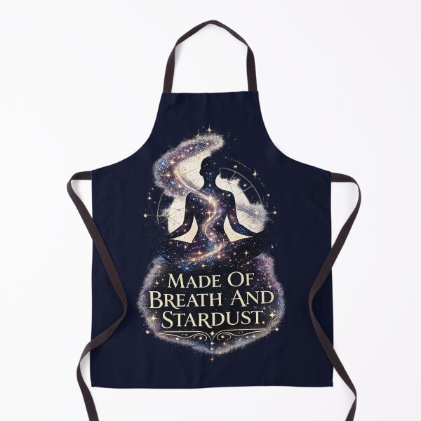 Item preview, Made Of Breath And Stardust – Cosmic Mindfulness Galaxy Art designed and sold by warlistop.