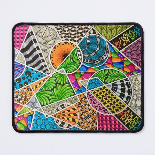 Item preview, Zen tangle abstract  designed and sold by Fred  Terpe.
