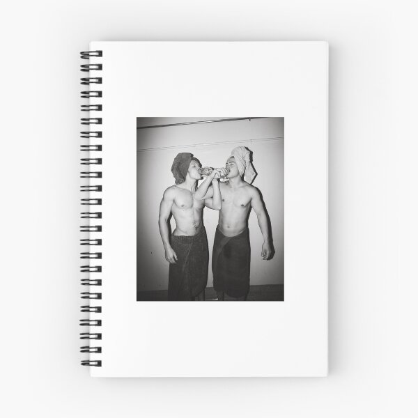 Item preview, Behind the Scenes Polaroid of Connor Storrie & Hudson Williams - Cast Photo of Hudcon, from Heated Rivalry designed and sold by FerneMadeThis.