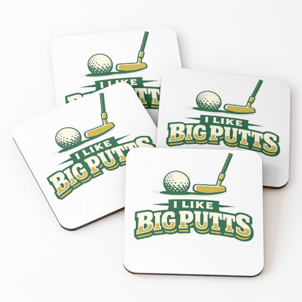Item preview,  I Like Big Putts Funny Golf Design designed and sold by EastEndTownie.