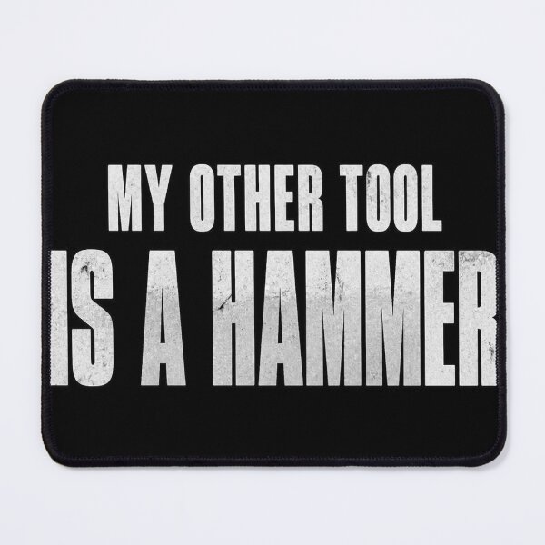 Item preview, My Other Tool Is A Hammer Funny Builder Shirt | Construction Humor Tee designed and sold by SunnyDesign82.