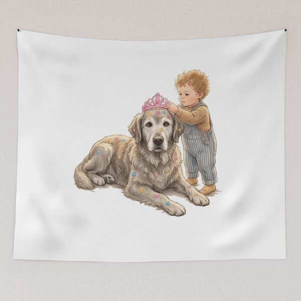 Item preview, Princess Pup and Her Little Royal Stylist designed and sold by AMIR PRO .