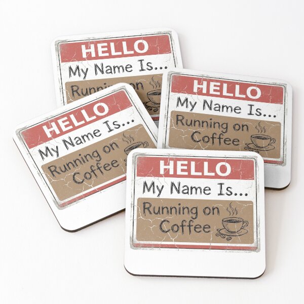 Item preview, Name Tag Collection: "Coffee" designed and sold by HouseofRome.