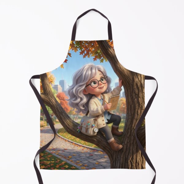 Item preview, Cute Girl Sketching In Tree designed and sold by Azurart2.