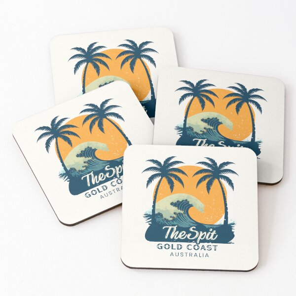Item preview, Vintage The Spit Gold Coast designed and sold by TamGustam.