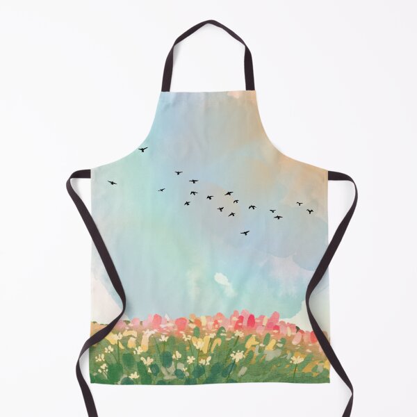 Item preview, Sunset Meadow Bird Flight designed and sold by UllassaStore.