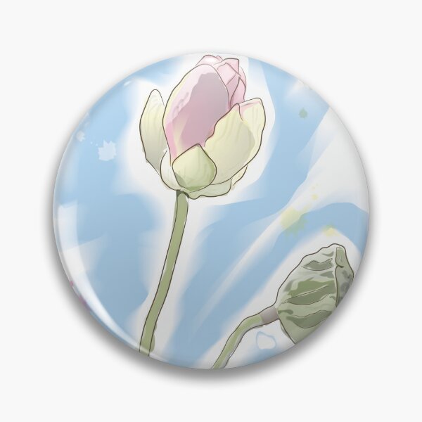 Item preview, Waterlily Digital Watercolor Painting designed and sold by drfriedman1976.