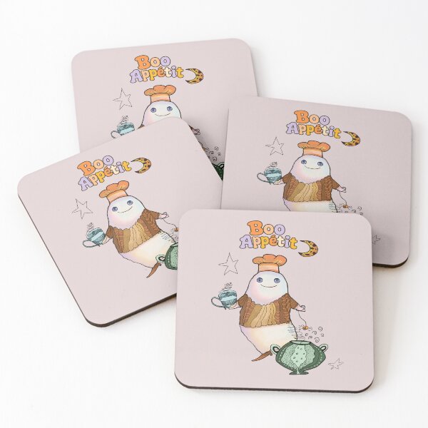 Item preview, Boo Appétit Ghost Chef Illustration designed and sold by FaliushART.