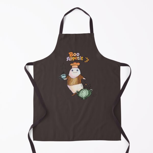 Item preview, Boo Appétit Ghost Chef Illustration designed and sold by FaliushART.