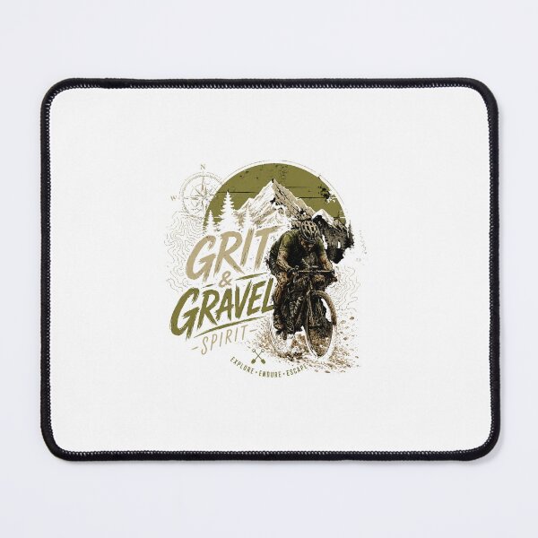 Item preview, Grit & Gravel Spirit Gravel Cycling Shirt designed and sold by Hanno0.