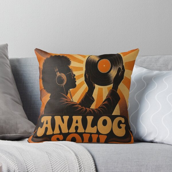 Item preview, Analog Soul Retro Vinyl Shirt | Music Lover Gift Tee designed and sold by SunnyDesign82.