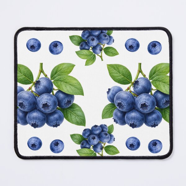 Item preview, Watercolor blueberry cluster collection isolated designed and sold by Longsilp.