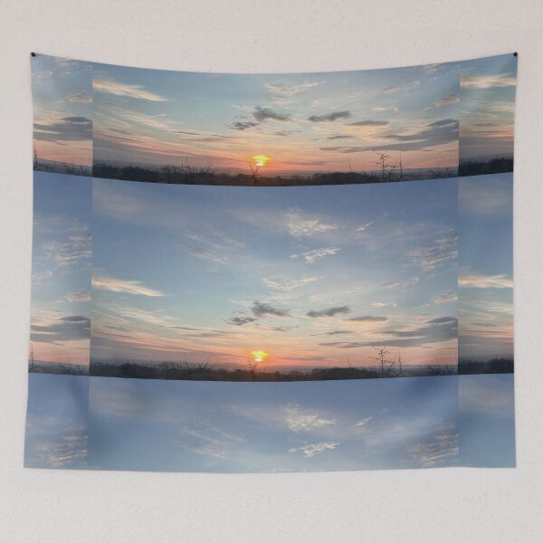 Item preview, Colorful sunrise designed and sold by Harmonyfellowship23.
